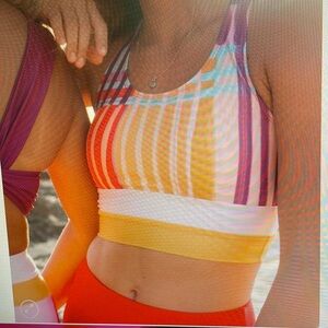 Nani Swimwear Havana Cut Back Crop